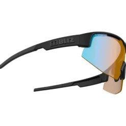 Occhiali da sole Bliz Matrix Small Matte Black Nano Optics Nordic Light Coral Orange Blue Mirror