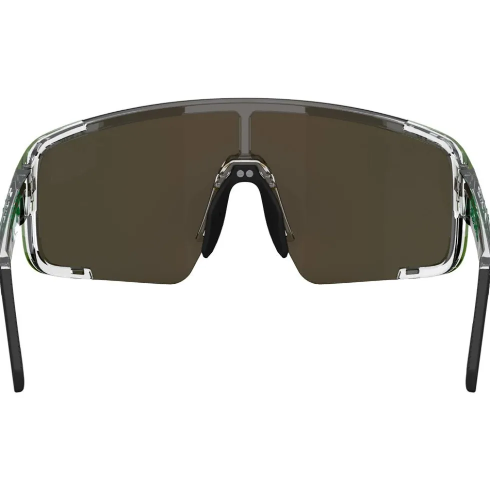 Occhiali da sole Bliz P003 Transparent White Brown Green Multi