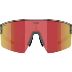Occhiali da sole Bliz P004 Transparent Dark Grey Brown Red Multi