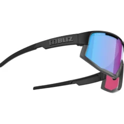 Occhiali da sole Bliz Vision Matt Black Grey Nano Optics Nordic Light Begonia Violet Blue Mirror