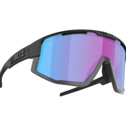 Occhiali da sole Bliz Vision Matt Black Grey Nano Optics Nordic Light Begonia Violet Blue Mirror