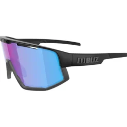 Occhiali da sole Bliz Vision Matt Black Grey Nano Optics Nordic Light Begonia Violet Blue Mirror