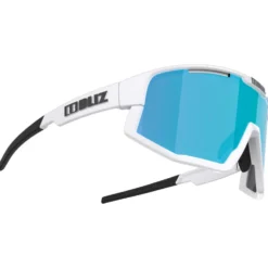 Occhiali da sole Bliz Vision White Smoke W Blue Mirror