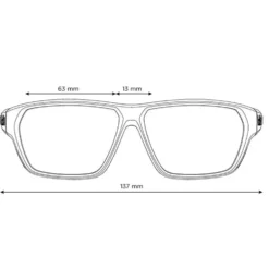 Occhiali da sole Bollé Airfin Black Matte Blue Tns Polarized