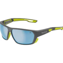 Occhiali da sole Bollé Airfin Grey Matte Acid Sky Blue Polarized