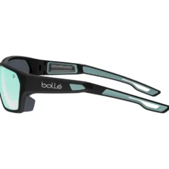 Occhiali da sole Bollé Airfin Matte Black Ocean Sky Blue Polarized