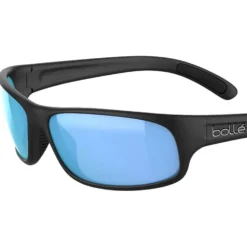 Occhiali da sole Bollé Anaconda Black Matte Sky Blue Polarized