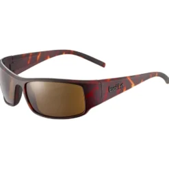 Occhiali da sole Bollé King Tortoise Matte HD Polarized Brown
