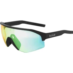 Occhiali da sole Bollé Lightshifter XL Black Matte Phantom Clear Green