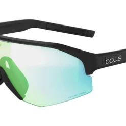 Occhiali da sole Bollé Lightshifter XL Black Matte Phantom Clear Green