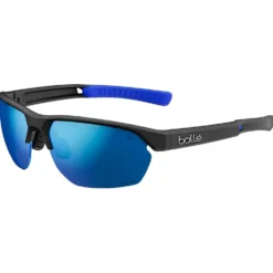 Occhiali da sole Bollé Victus Black Matte Blue Volt+ Offshore Polarized
