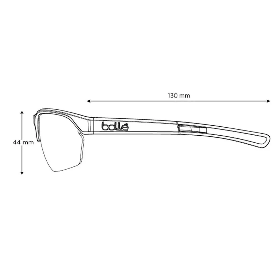 Occhiali da sole Bollé Victus Titanium Matte Volt+ Ultraviolet Polarized