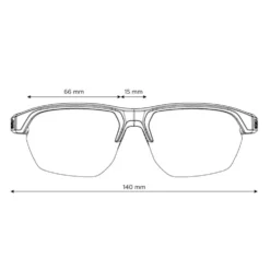 Occhiali da sole Bollé Victus Titanium Matte Volt+ Ultraviolet Polarized