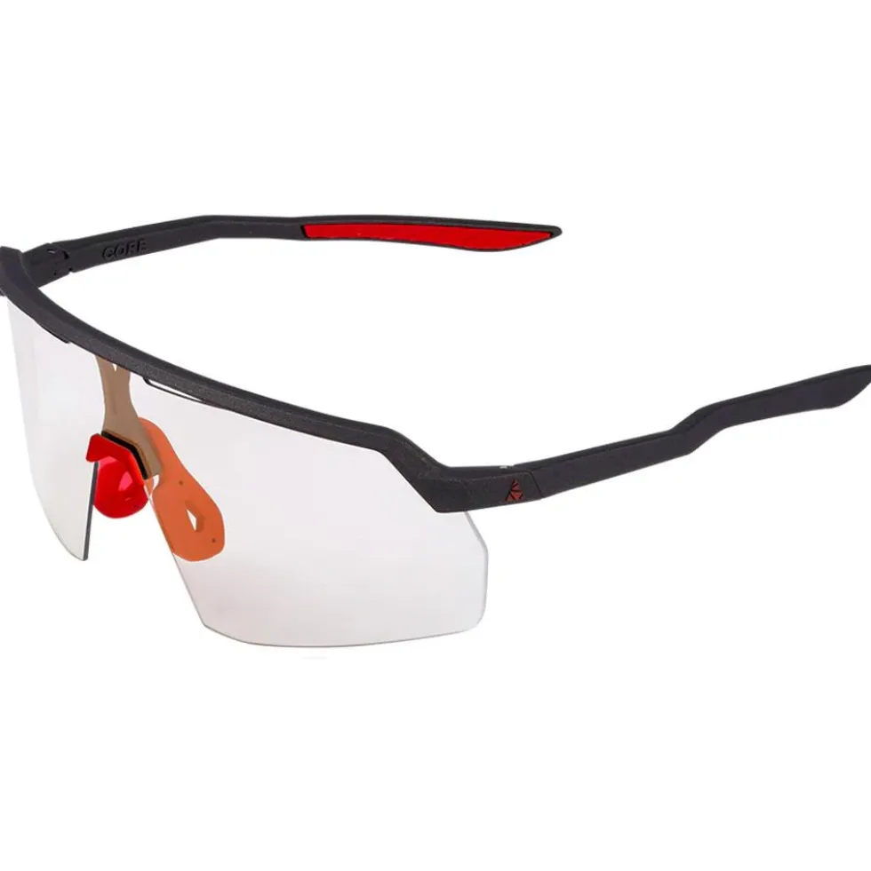 Occhiali da sole Cairn Core Evolight Matt Metallic Black Red