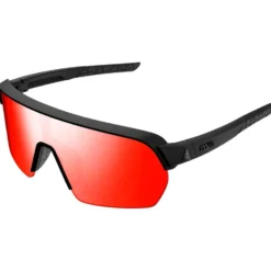 Occhiali da sole Cairn Roc Light Mat Black Red