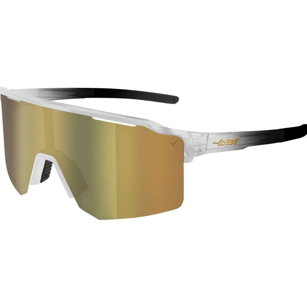 Occhiali da sole Cebe Outflow 2 Lite Matt Translucent Gradient Black Grey Bronze Revo