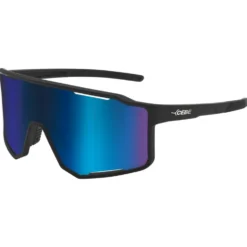 Occhiali da sole Cebe Outflow 2 Matt Black Polarized Grey Blue Revo