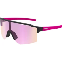 Occhiali da sole Cebe Outflow 2 Lite Matt Black Pink Vario Grey Purple Revo