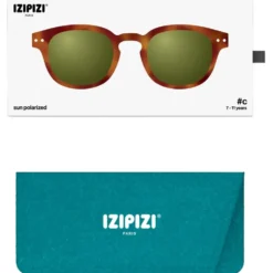 Occhiali da sole Izipizi Child #C Havana Green Polarized