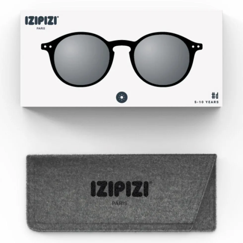 Occhiali da sole Izipizi D Sun Junior Black Soft Grey Lenses Cat 3