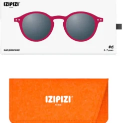 Occhiali da sole Izipizi Sun Child #D Cranberry Grey Polarized