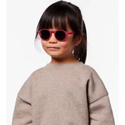 Occhiali da sole Izipizi Sun Kids #D Cranberry Grey Polarized