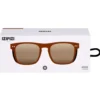 Occhiali da sole Izipizi Zenith L Hazel Brown Silver Mirror