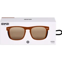 Occhiali da sole Izipizi Zenith L Hazel Brown Silver Mirror