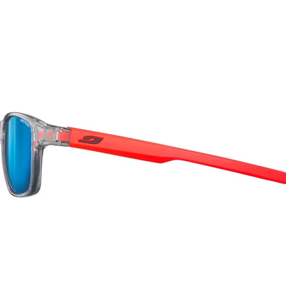 Occhiali da sole Julbo Cruiser Gris Translucide Orange Fluo Spectron 3 Multilayer Bleu