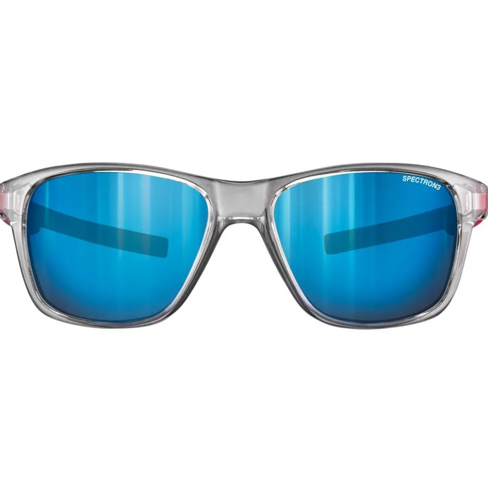 Occhiali da sole Julbo Cruiser Gris Translucide Orange Fluo Spectron 3 Multilayer Bleu