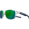 Occhiali da sole Julbo Cruiser Translucide Brillant Cristal Bleu Foncé Mat Spectron 3