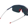 Occhiali da sole Julbo Density Translucide Brillant Bleu Foncé Blanc Rouge Spectron 3