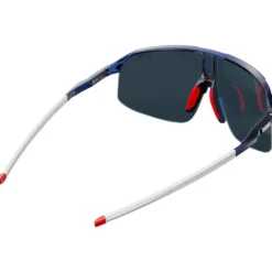 Occhiali da sole Julbo Density Translucide Brillant Bleu Foncé Blanc Rouge Spectron 3