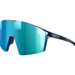 Occhiali da sole Julbo Edge Cover Mat Bleu Gris Spectron Hd 4 Polarized