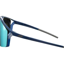 Occhiali da sole Julbo Edge Cover Mat Bleu Gris Spectron Hd 4 Polarized