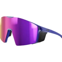 Occhiali da sole Julbo Edge Cover Mat Bleu Noir Spectron 4