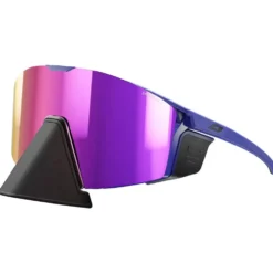Occhiali da sole Julbo Edge Cover Mat Bleu Noir Spectron 4