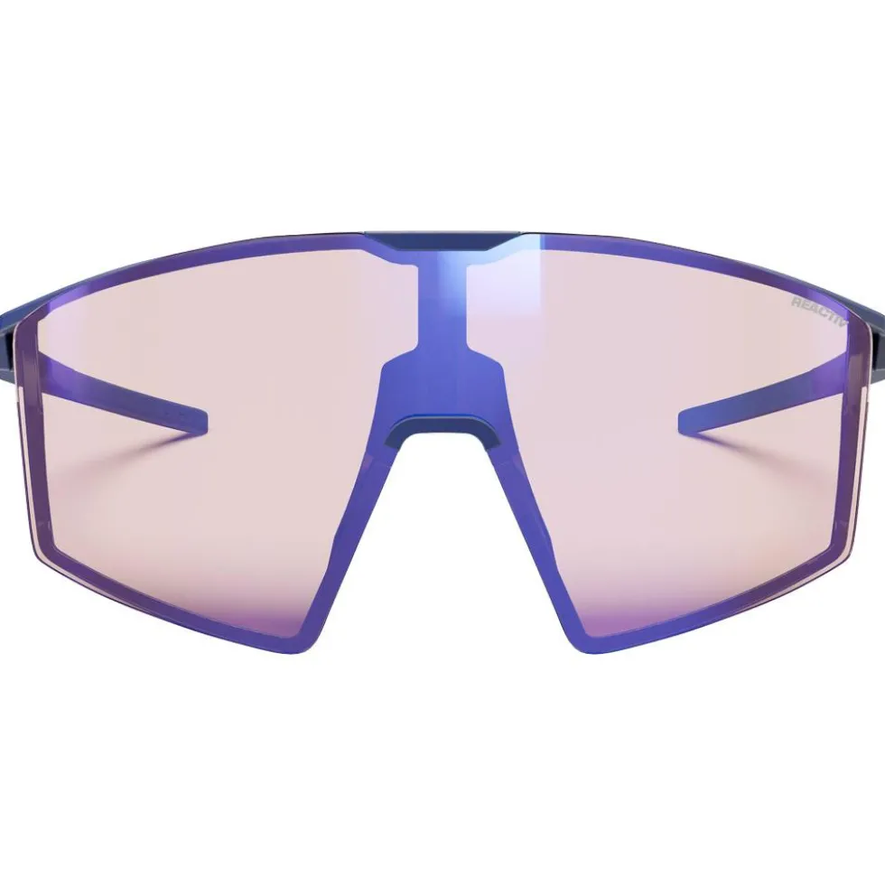 Occhiali da sole Julbo Edge Mat Bleu Reactiv 1-3 High Contrast