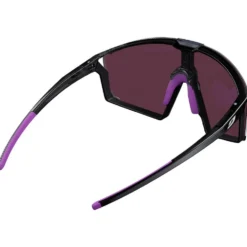 Occhiali da sole Julbo Edge Translucide Brillant Noir Violet Reactiv 1-3 High Contrast + Spectron 0