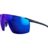 Occhiali da sole Julbo Faster L Mat Bleu Foncé Laiton Reactiv 1-3 High Contrast