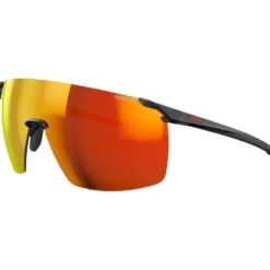 Occhiali da sole Julbo Faster L Translucide Mat Noir Reactiv 1-3 Light Amplifier