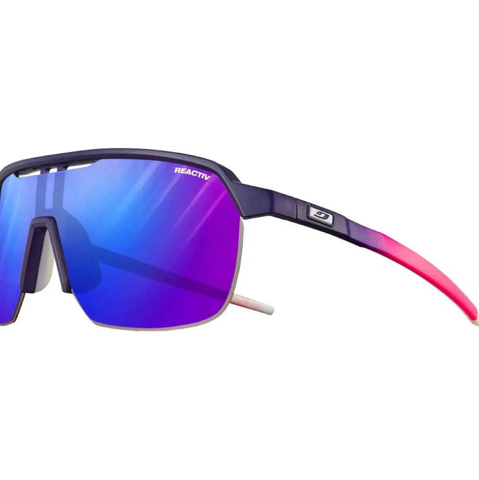 Occhiali da sole Julbo Frequency Mat Violet Rose Reactiv High Contrast 1-3
