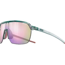 Occhiali da sole Julbo Frequency Translucide Brillant Vert Clair Rose Spectron 3