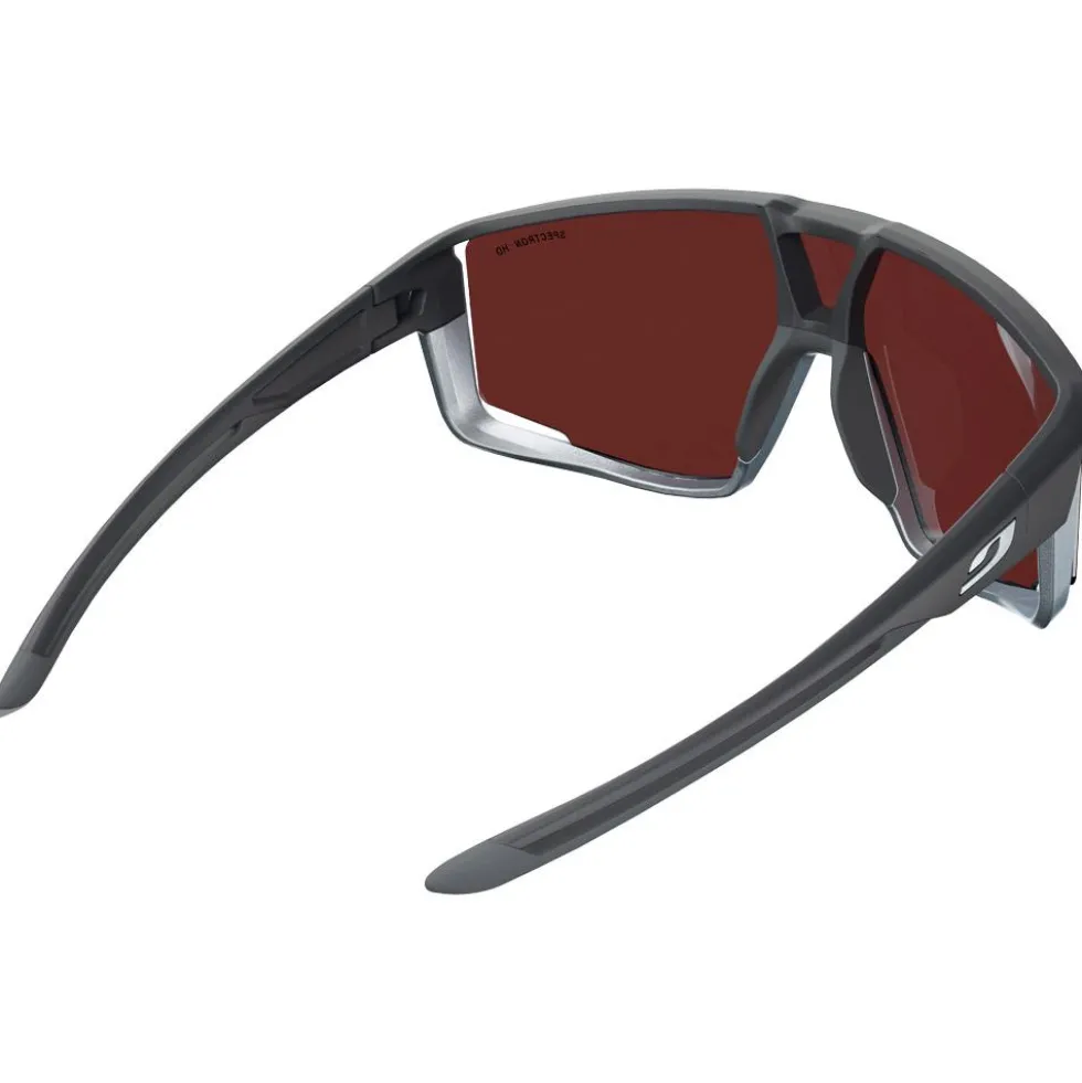 Occhiali da sole Julbo Fury Mat Gris Foncé Gris Chrome Spectron Hd 3