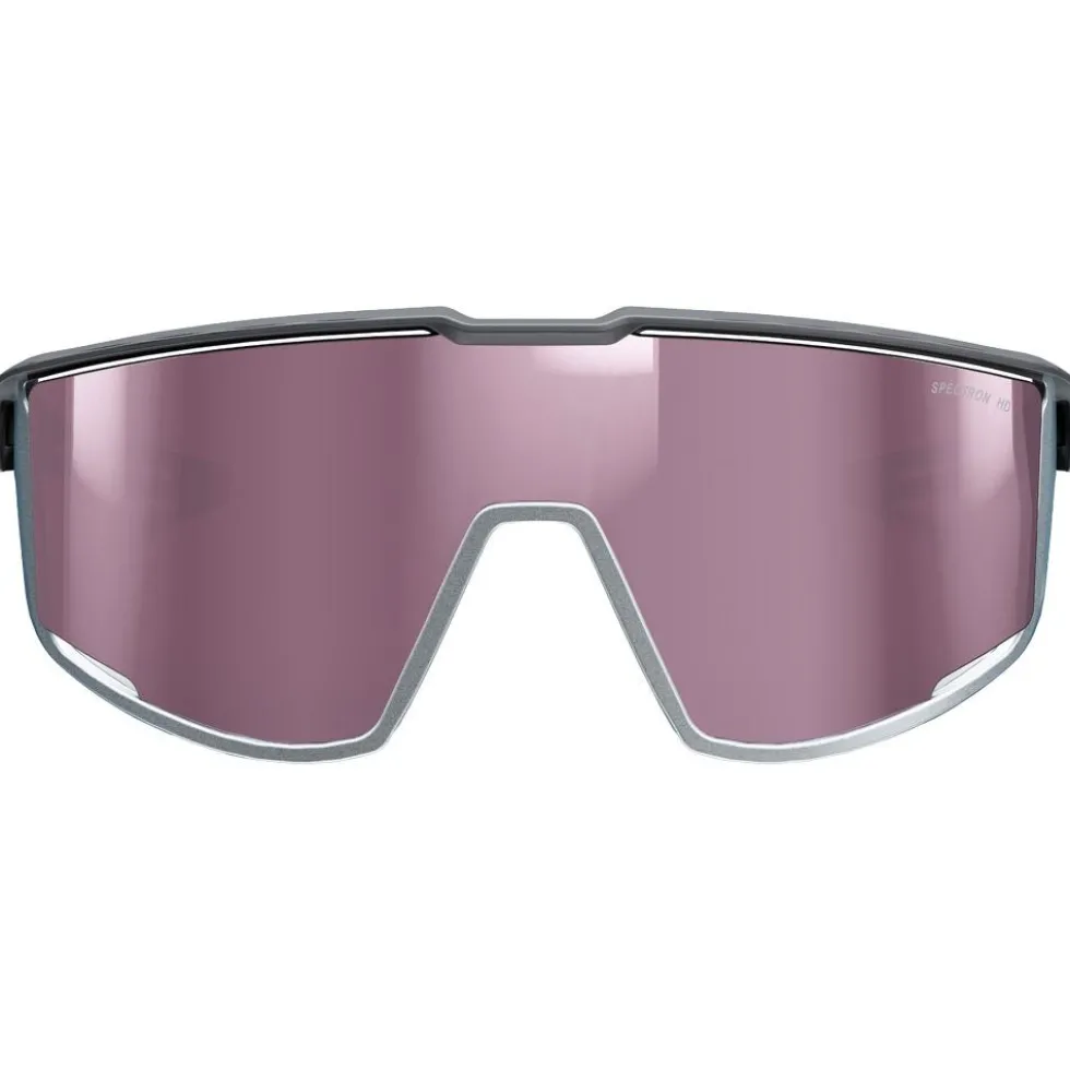 Occhiali da sole Julbo Fury Mat Gris Foncé Gris Chrome Spectron Hd 3