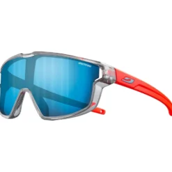 Occhiali da sole Julbo Fury Mini Translucide Brillant Gris Orange Fluo Mat Spectron 3