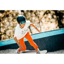 Occhiali da sole Julbo Fury S Bleu Foncé Spectron 3 Flash Vert