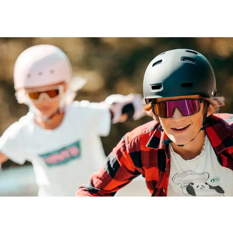 Occhiali da sole Julbo Fury S Noir Spectron 3 Flash Rouge