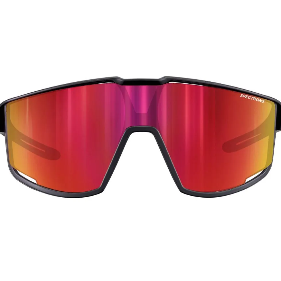 Occhiali da sole Julbo Fury S Noir Spectron 3 Flash Rouge
