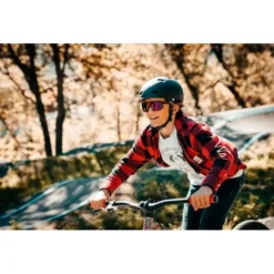 Occhiali da sole Julbo Fury S Noir Spectron 3 Flash Rouge